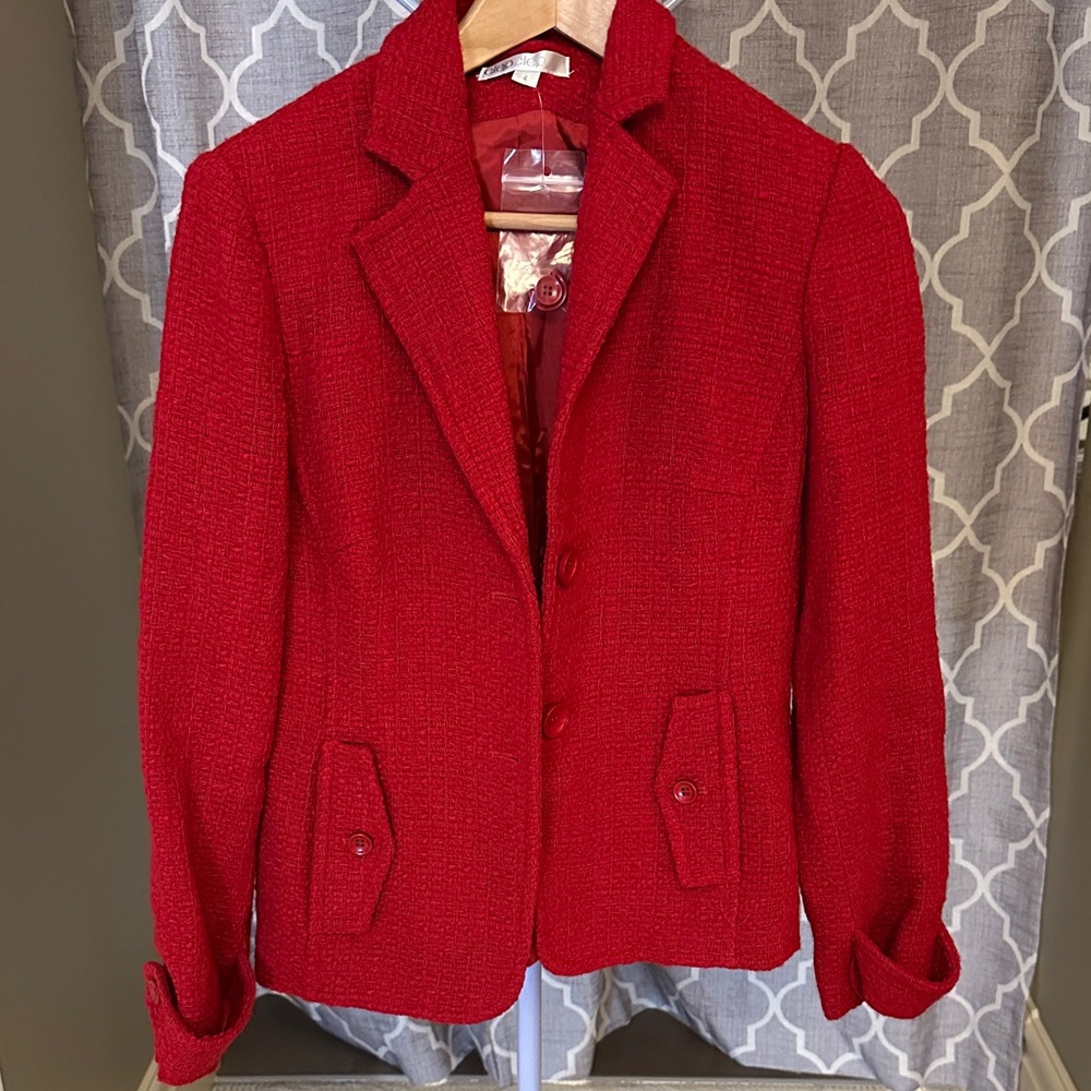 New Cleo Red Blazer